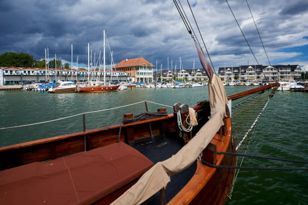 Harbour and marina Karlshagen on Usedom