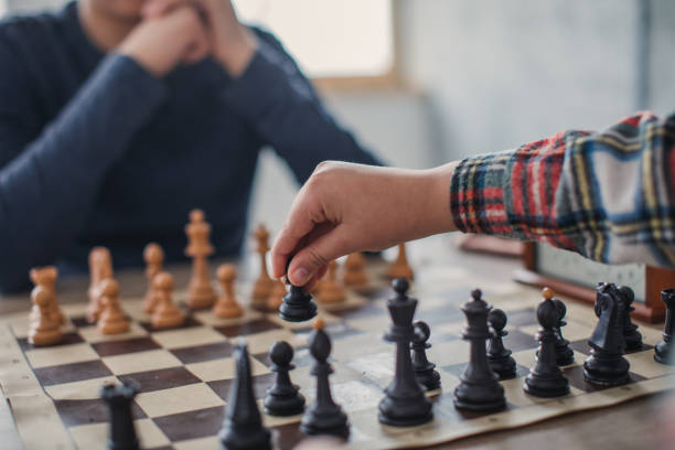 istock Making a move in game of chess 1130444191