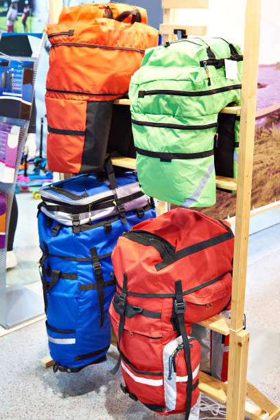 istock Backpacks for bike trunk in store 1130447681