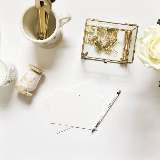 istock Girl Boss/Event Planner Desk & Kitchen Flat Lay 1130451288