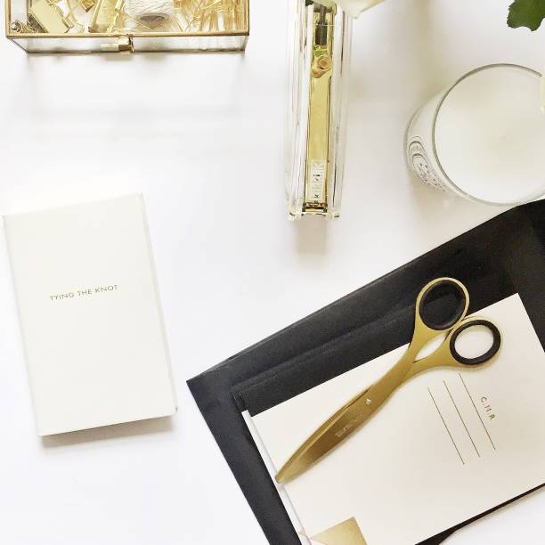 istock Girl Boss/Event Planner Desk & Kitchen Flat Lay 1130451290