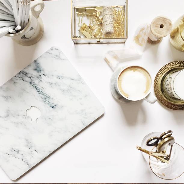 istock Girl Boss/Event Planner Desk & Kitchen Flat Lay 1130451311