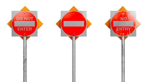 istock Sign traffic road symbol set 1130452378