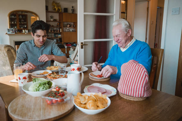istock Enjoying Lunch with my Grandson 1130452604