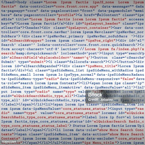 Simulation Code Programming Script Background Stock Illustration ...