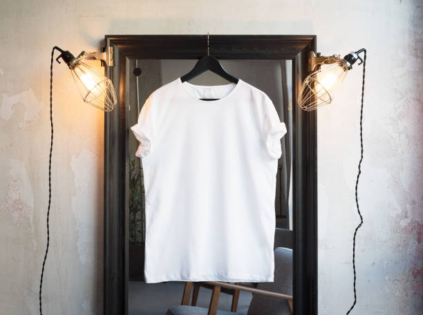 istock Mockup of a white t-shirt 1130453672