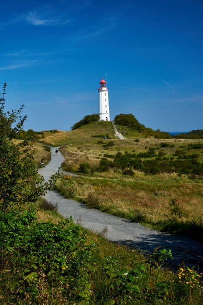 istock postcard lighthouse on isle of Hiddensee in summer 1130454895