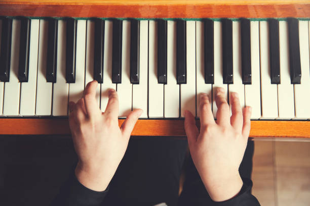istock girl hand playing piano 1130455758