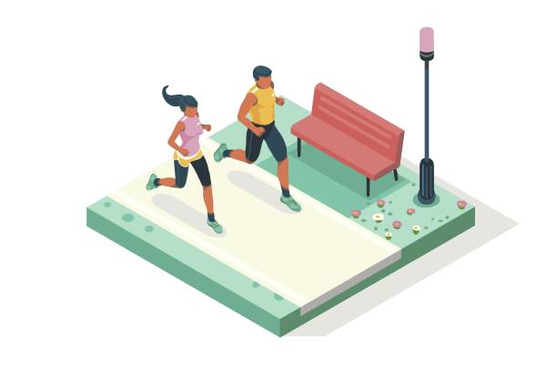 illustrations, cliparts, dessins animés et icônes de événement de course de marathon - manche de qualification