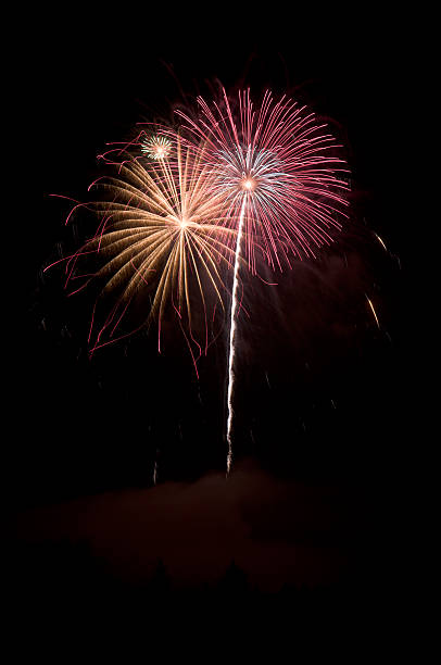 istock Fireworks on 4th of July or New Year's Eve 113045651