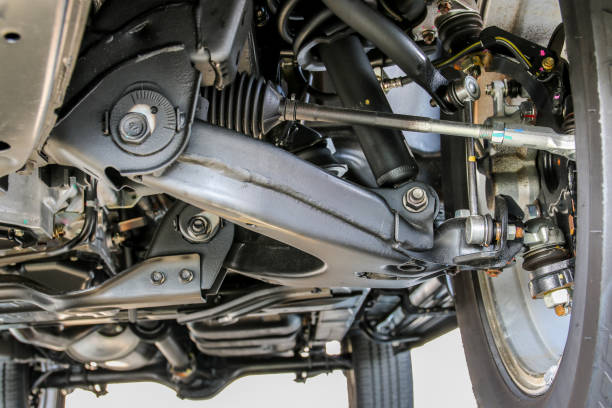 Pickup car independent suspension system, double wishbone, shock absorber and coil spring