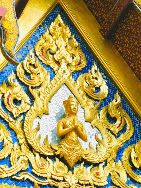 istock Gable of Chapel at Wat Phra Kaew Thailand 1130462701