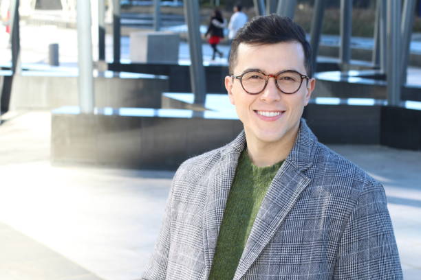 istock Sophisticated young ethnic businessman smiling 1130462778