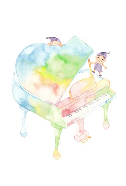 Iridescent piano Iridescent piano
Grand piano and the whole
2 dwarfs 妖精 stock illustrations