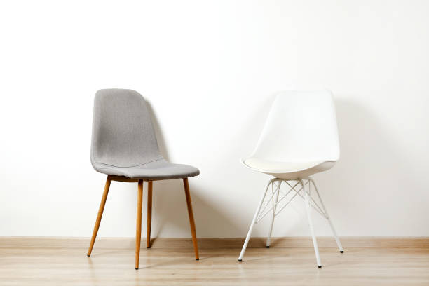 istock Lofty style chair with nobody sitting on it. Available seats. 1130475906