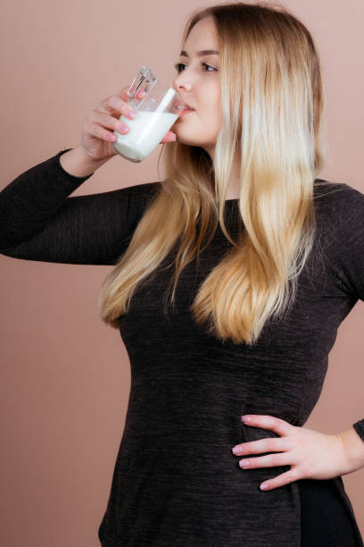 istock girl dont like milk 1130485011