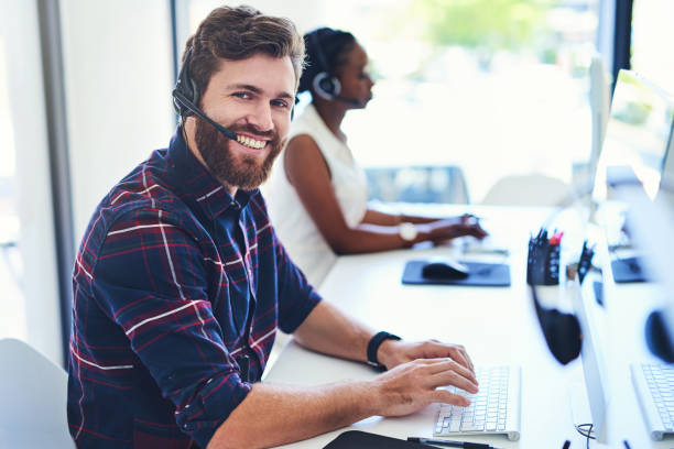 istock Tackling every call with a positive attitude 1130492271