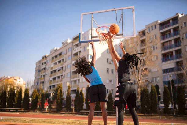 istock Street basketball 1130494448