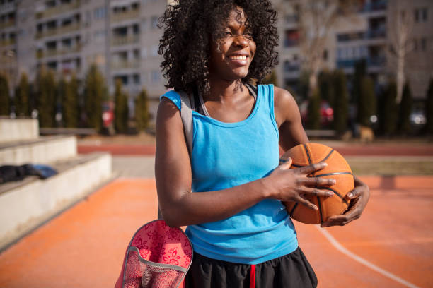 istock Female basketball player 1130494735