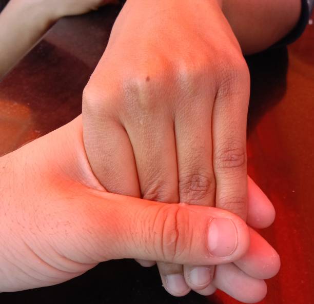 istock Close-up of couple holding hands 1130498664