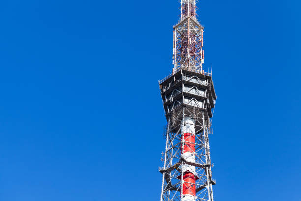 istock Fragment of television tower 1130504977