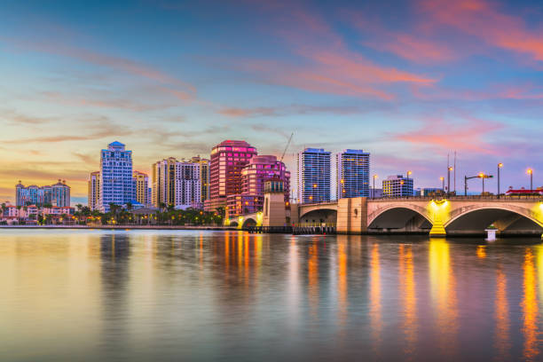 istock West Palm Beach, Florida, USA downtown skyline 1130504986