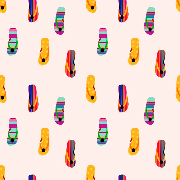 Flip Print Pattern Example Flip Flop Printable Pattern