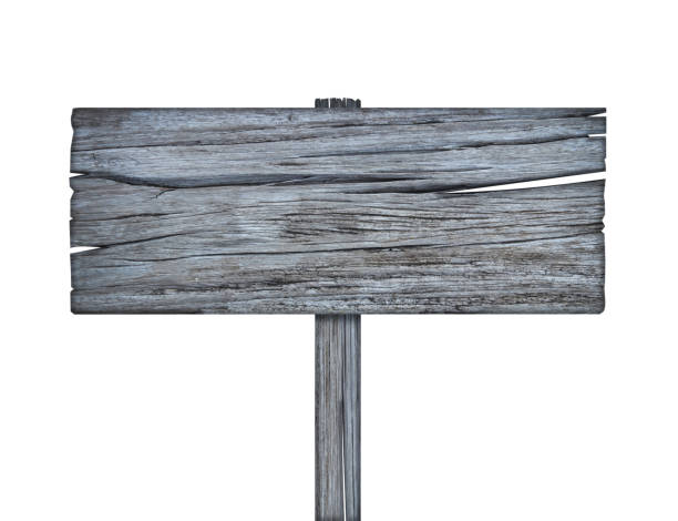 istock wooden sign on white background with clipping path 1130507712