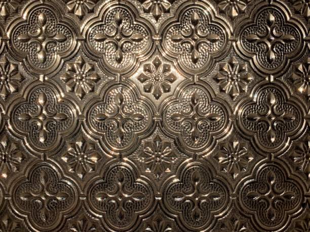 istock Old window glass decoration 1130510602