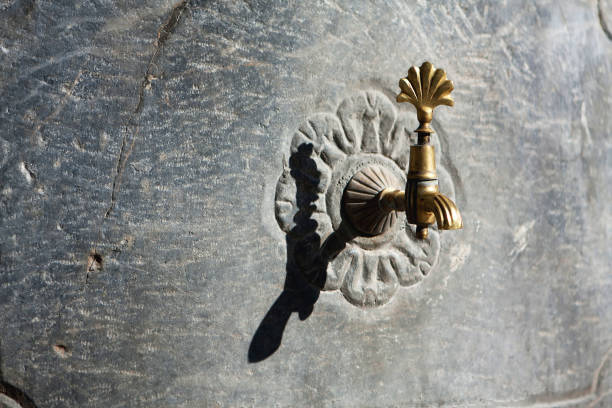 Old Turkish Ottoman style ablution faucet\