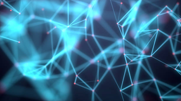 istock illustration of connection polygonal space low poly Futuristic digital Abstract background for Science and technology 1130514855