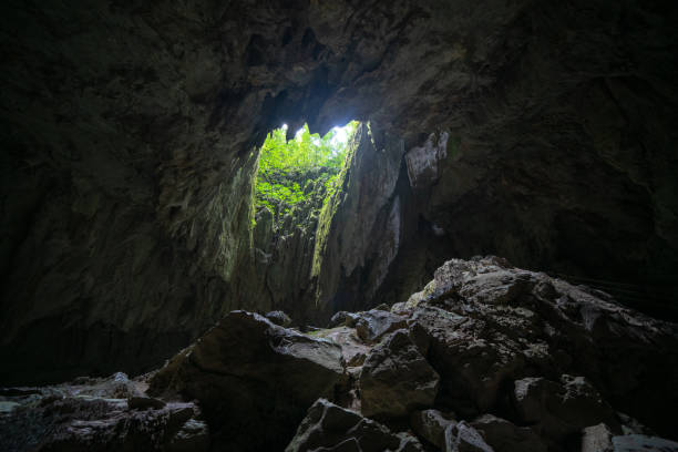 istock Massive Cave Opening in Mulu National Park 1130514884