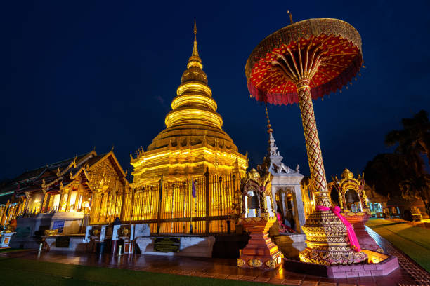 istock Wat Phra That Hariphunchai temple in Lamphun, Thailand. 1130517653