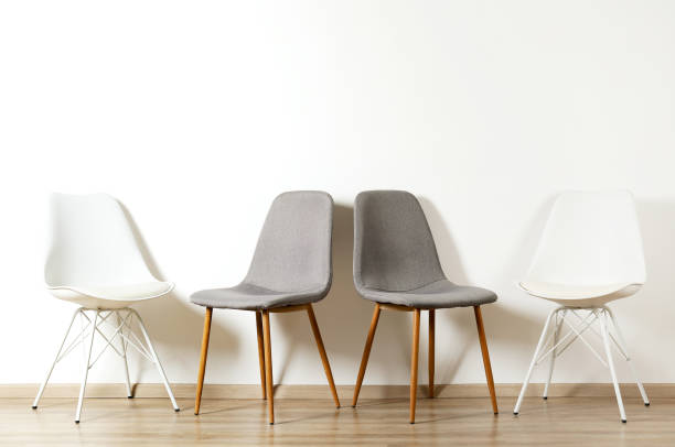 istock Lofty style chair with nobody sitting on it. Available seats. 1130520071