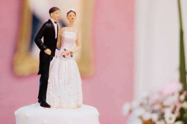szczegóły ciasta - royal wedding zdjęcia i obrazy z banku zdjęć