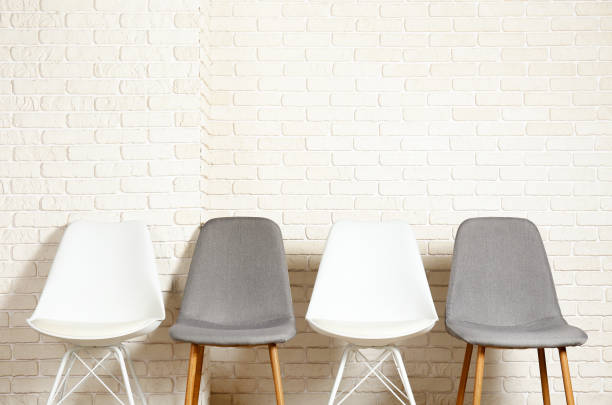 istock Lofty style chair with nobody sitting on it. Available seats. 1130521290