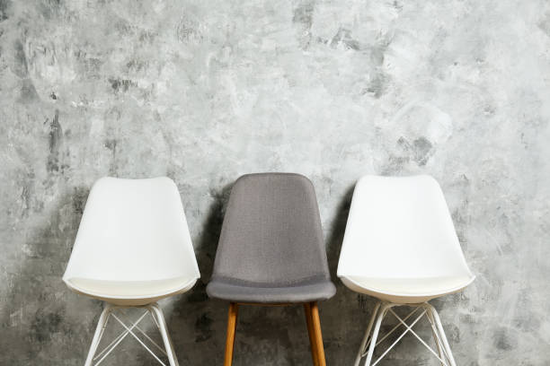 istock Lofty style chair with nobody sitting on it. Available seats. 1130521871