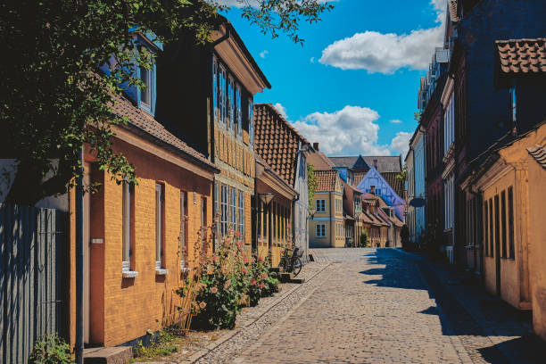 istock Beautiful old building in Odense, Denmark. 1130524793