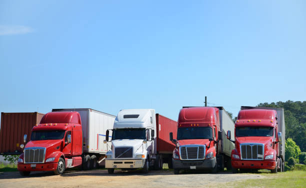 istock Convoy Truck, Georgia. 1130524953