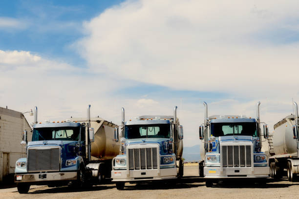 istock Convoy Truck, California 1130525071
