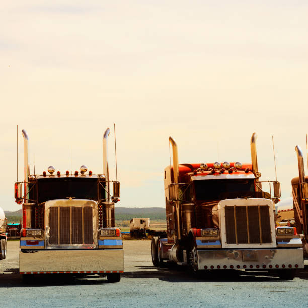 istock Convoy Truck, California 1130525144