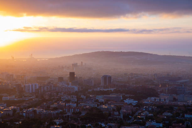 istock Barcelona sunrise from Collserola mountains 1130526156