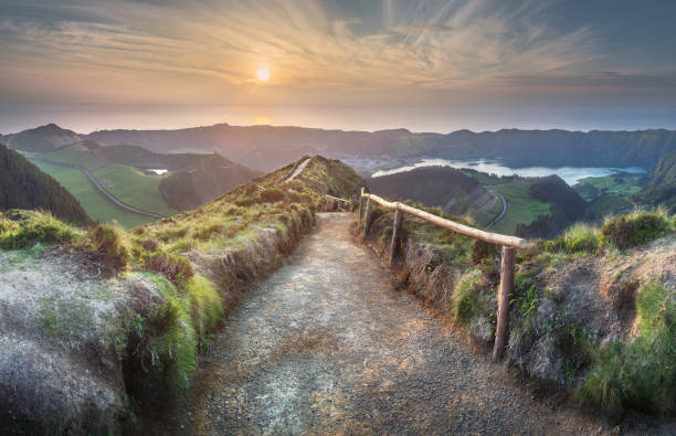 istock Mountain landscape Ponta Delgada island, Azores 1130529676
