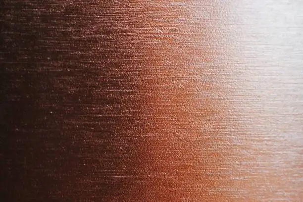 Abstract metalic background, copper close up