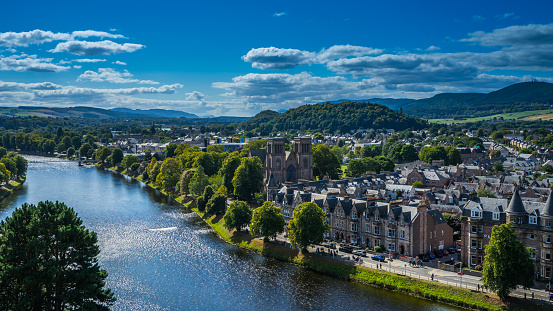 View of Inverness on a sunny day