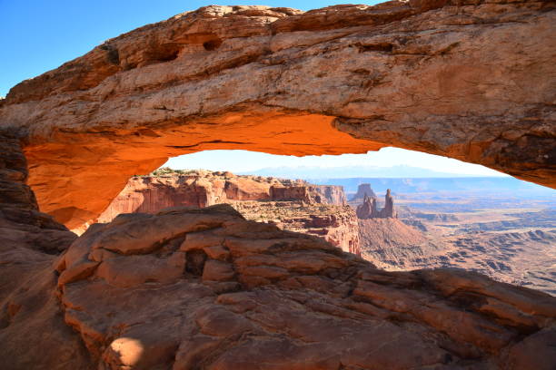 istock Mesa Arch and the La Sal Mountains 1130535447