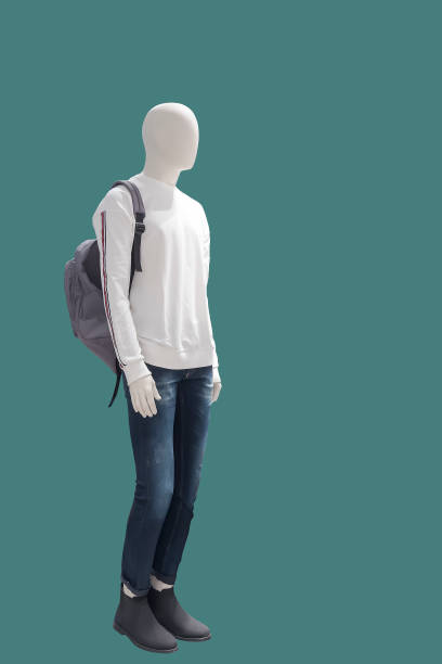 istock Full-length male mannequin 1130536017