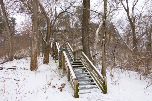istock Staircase in Starved Rock 1130537398