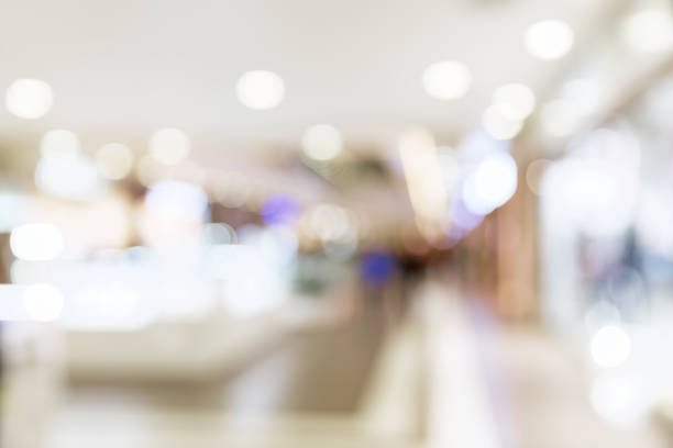 istock Abstract blur shopping mall background. 1130537483