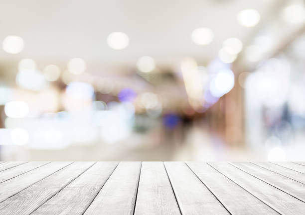 Abstract blur shopping mall background.